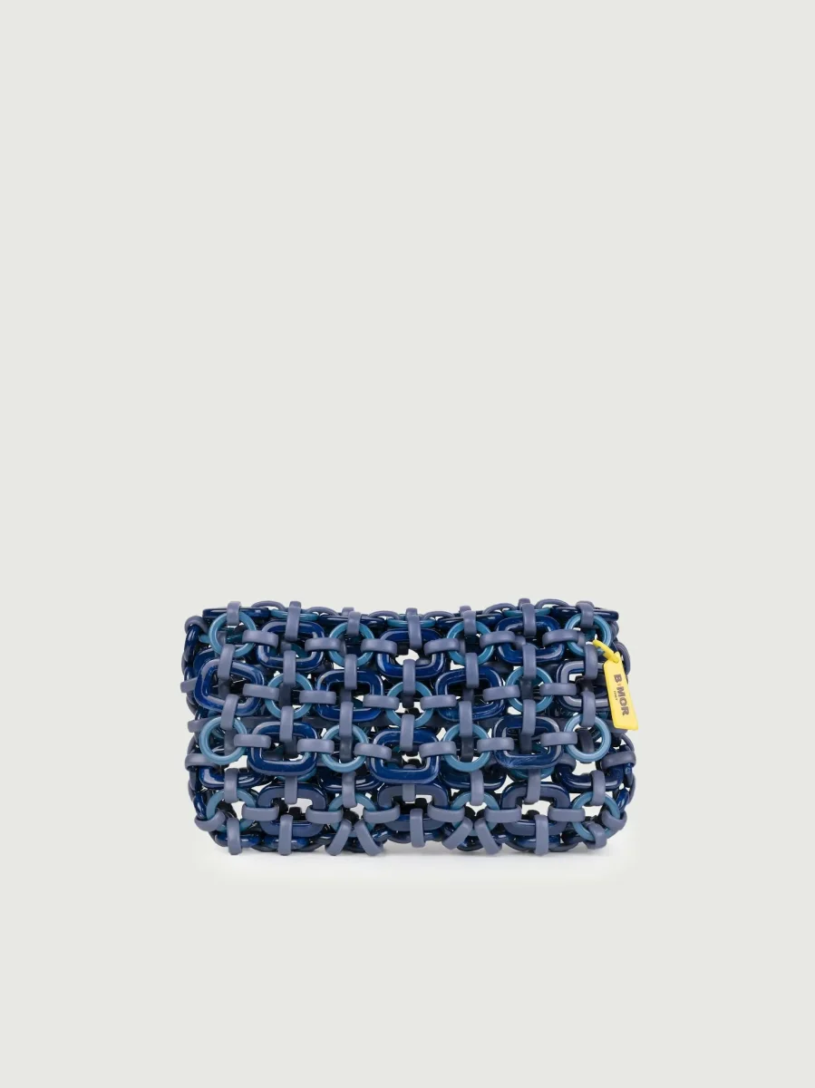 CLUTCH SHELL IN RESINA MULTICOLOR BLU