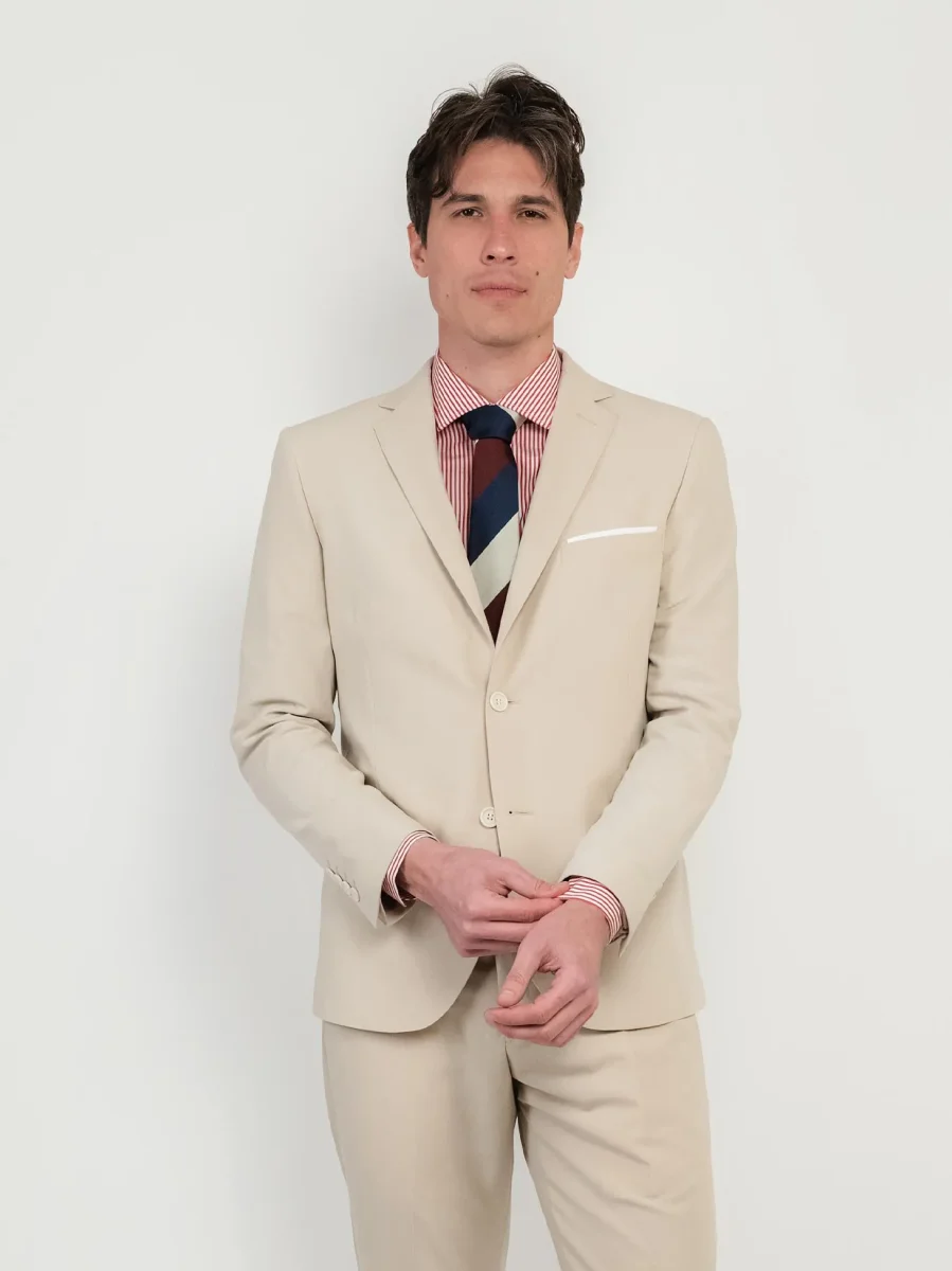 COMPLETO MONOPETTO COLOR SABBIA - immagine 6