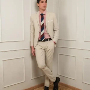 COMPLETO MONOPETTO COLOR SABBIA