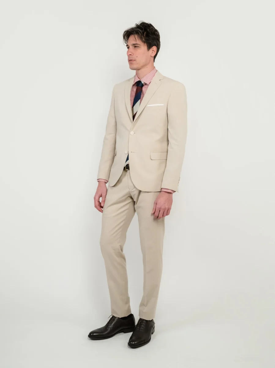COMPLETO MONOPETTO COLOR SABBIA - immagine 4