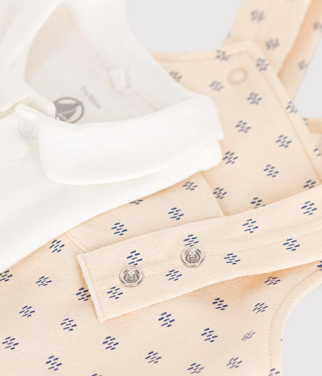 COMPLETO SALOPETTE IN FELPA LEGGERA BEBÈ - immagine 3