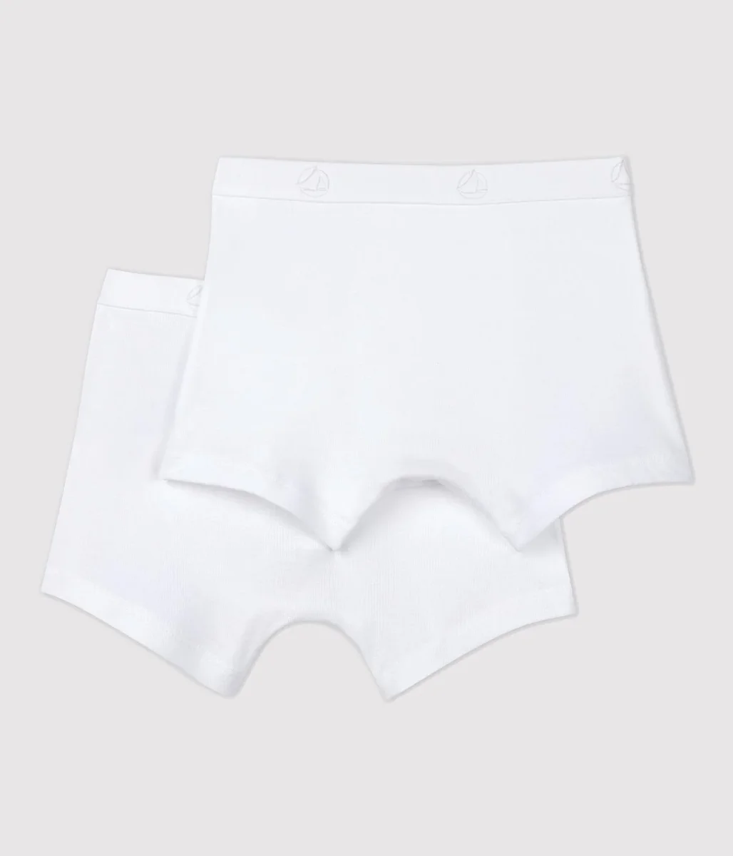 CONFEZIONE DA 2 BOXER BIANCHI BAMBINO - immagine 4