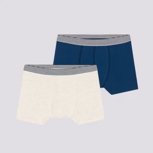 CONFEZIONE DA 2 BOXER RAGAZZO IN COTONE ED ELASTAM