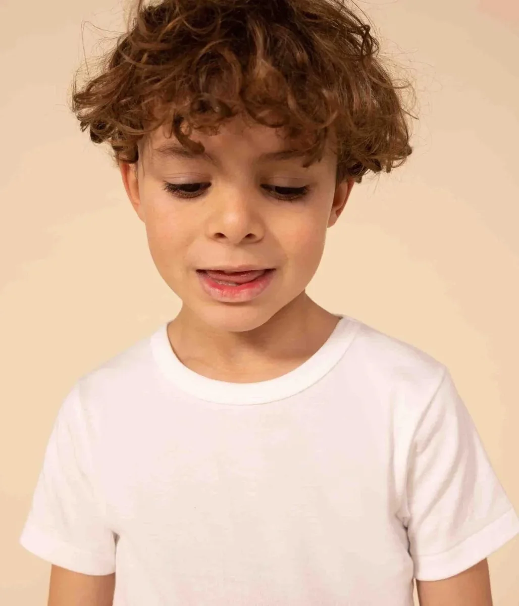 CONFEZIONE DA 2 T-SHIRT MANICA CORTA BIANCHE BAMBINO - immagine 5