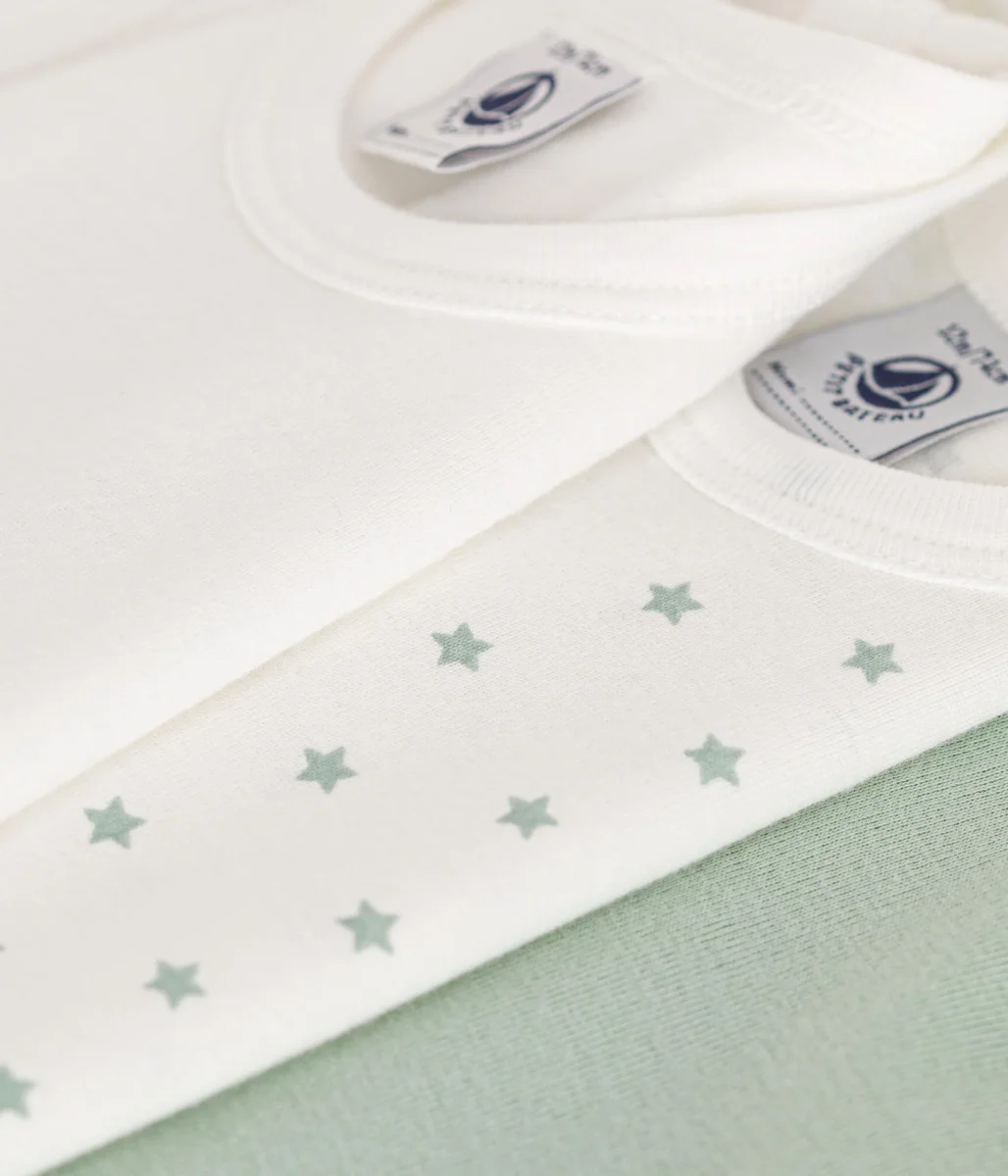 CONFEZIONE DA 3 BODY SENZA MANICHE BEBÈ IN COTON - immagine 3