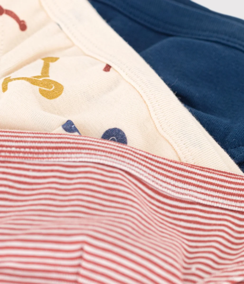 CONFEZIONE DA 3 SLIP CON MONOPATTINO IN COTONE BAMBINO - immagine 3