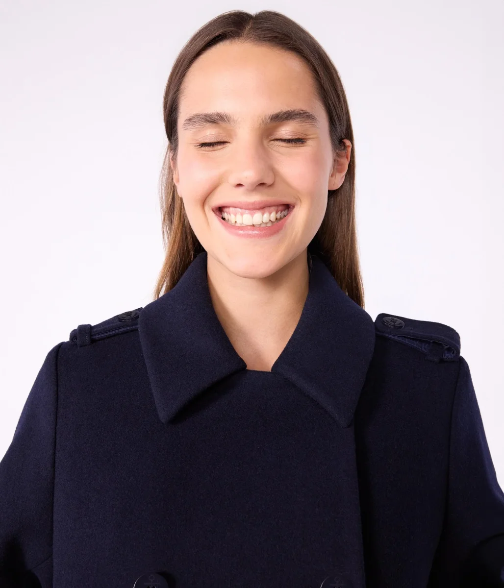 Caban donna in panno di lana - immagine 9