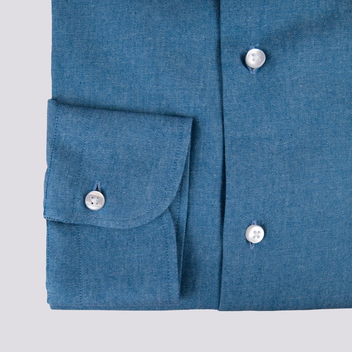 Camicia IN COTONE DENIM - immagine 4