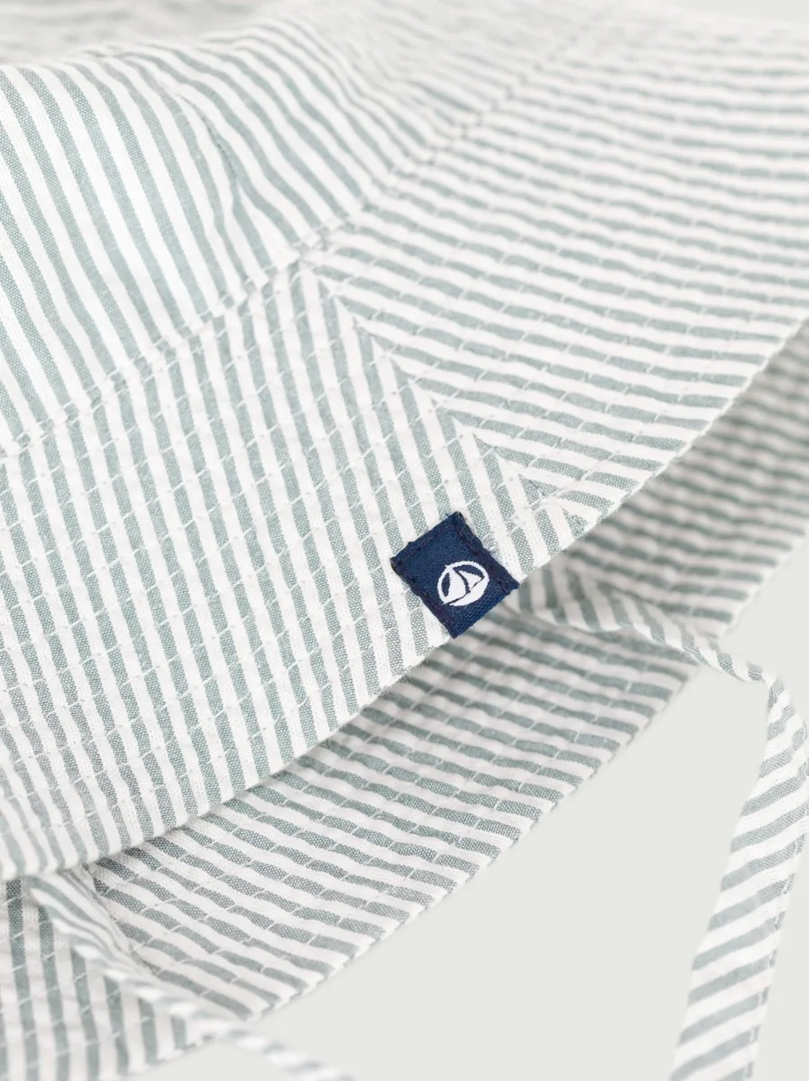 Cappellino con laccetti neonato - immagine 3