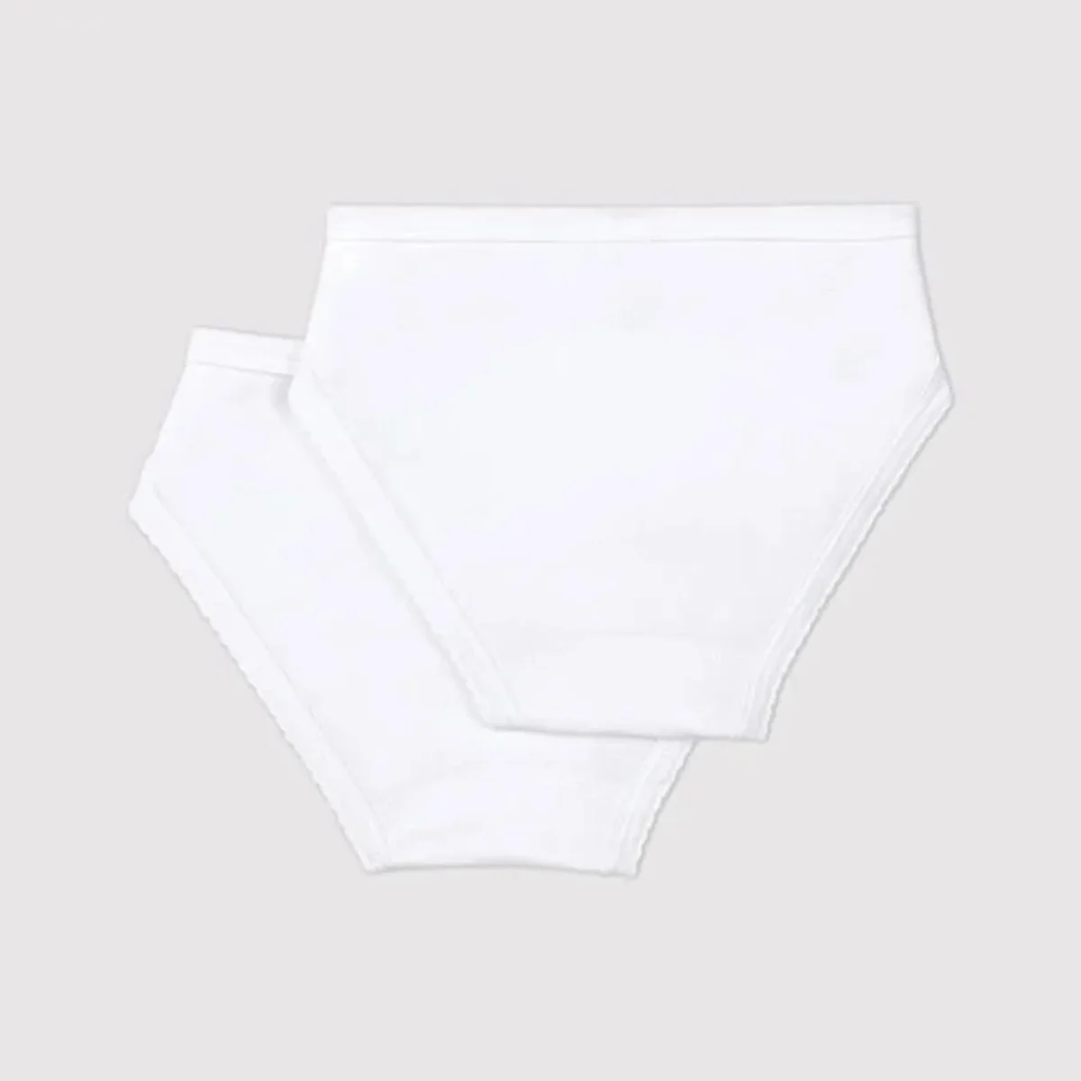 Confezione Da 2 Slip Bianchi Bambina - immagine 3