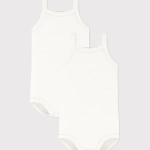 Confezione da 2 body con spalline bebè femmina