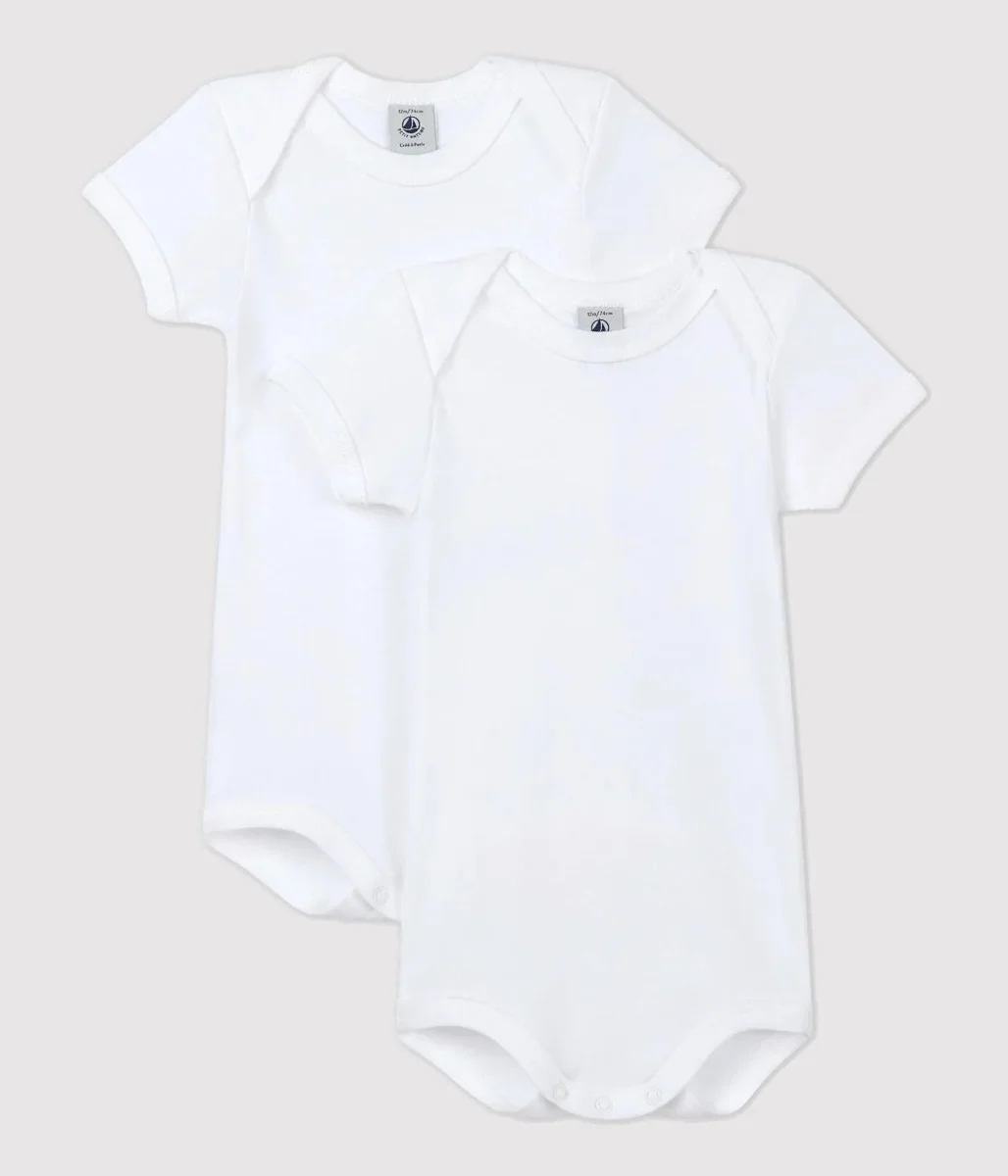 Confezione da 2 body manica corta bebè - immagine 5
