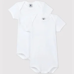 Confezione da 2 body manica corta bebè