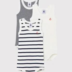 Confezione da 3 body senza maniche bebè