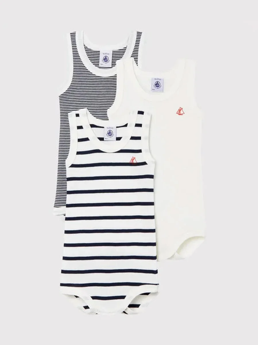 Confezione da 3 body senza maniche bebè