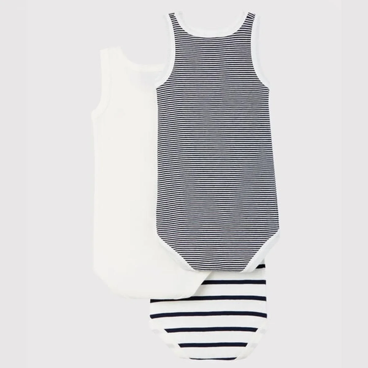 Confezione da 3 body senza maniche bebè - immagine 4