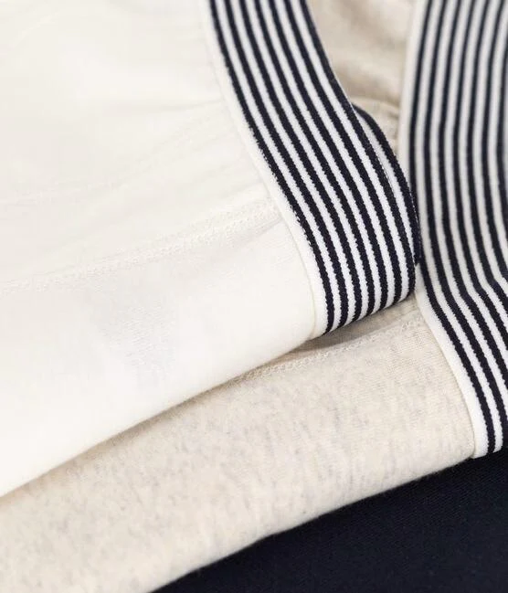 Confezione da 3 boxer a tinta unita in cotone - immagine 4