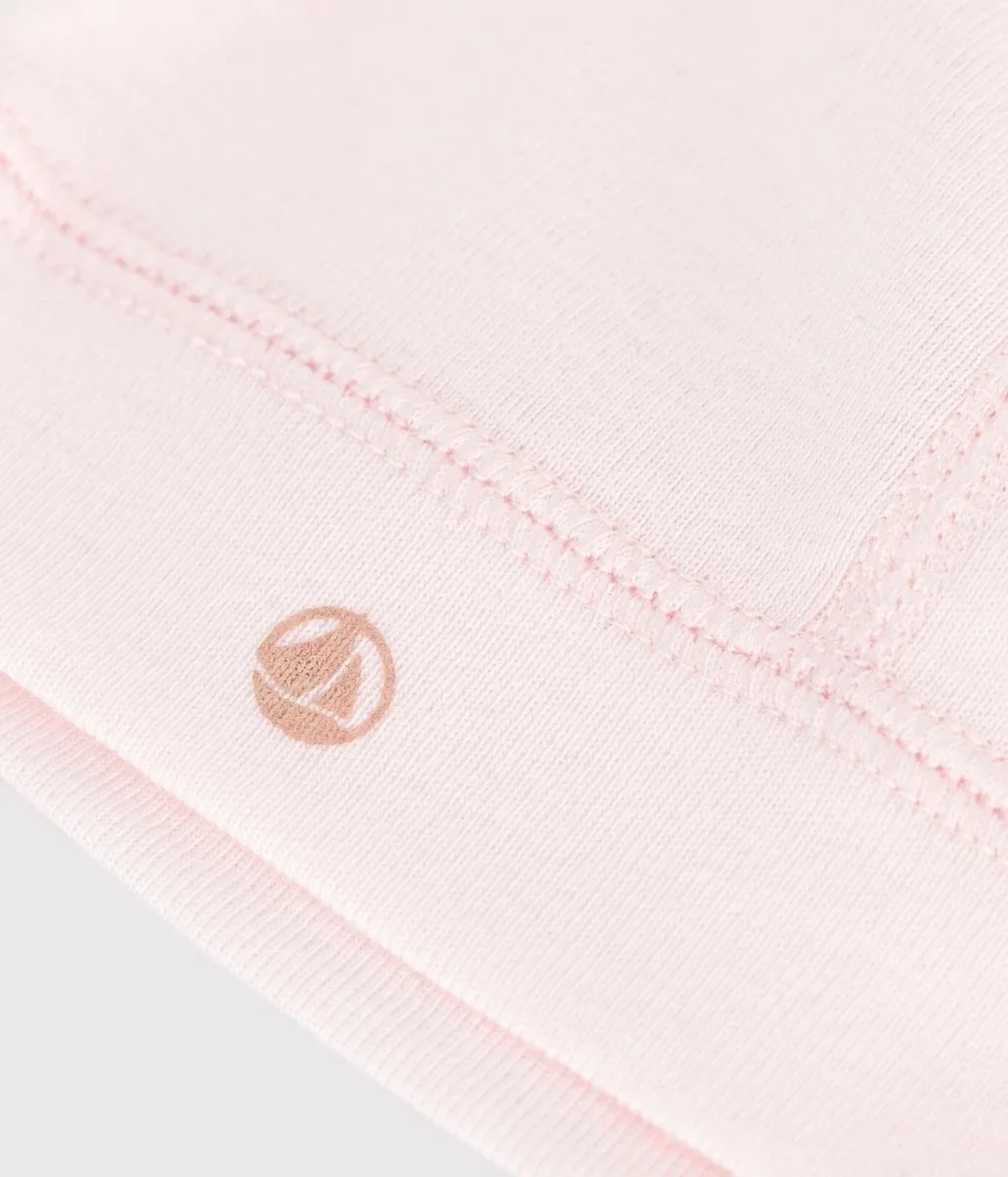 Cuffietta in cotone tinta unita neonato - immagine 6