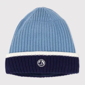 Cuffietta in maglia foderata in pile bambino