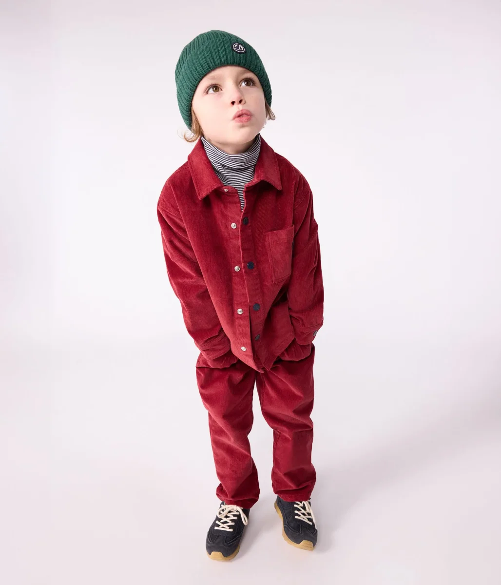 Cuffietta in maglia foderata in pile bambino - immagine 3