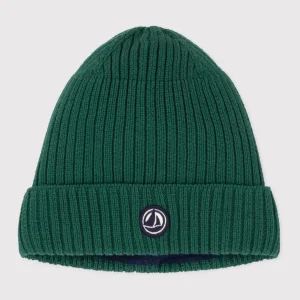 Cuffietta in maglia foderata in pile bambino