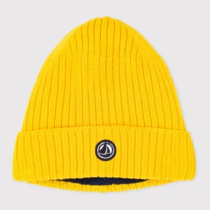 Cuffietta in maglia foderata in pile bambino