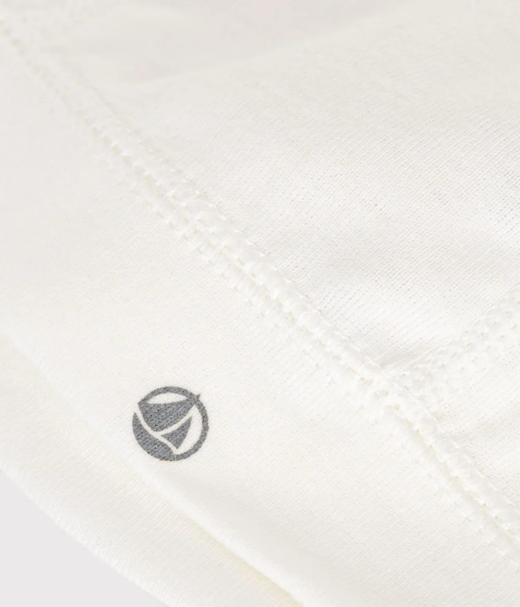 Cuffietta nascita bebè a costine - immagine 4