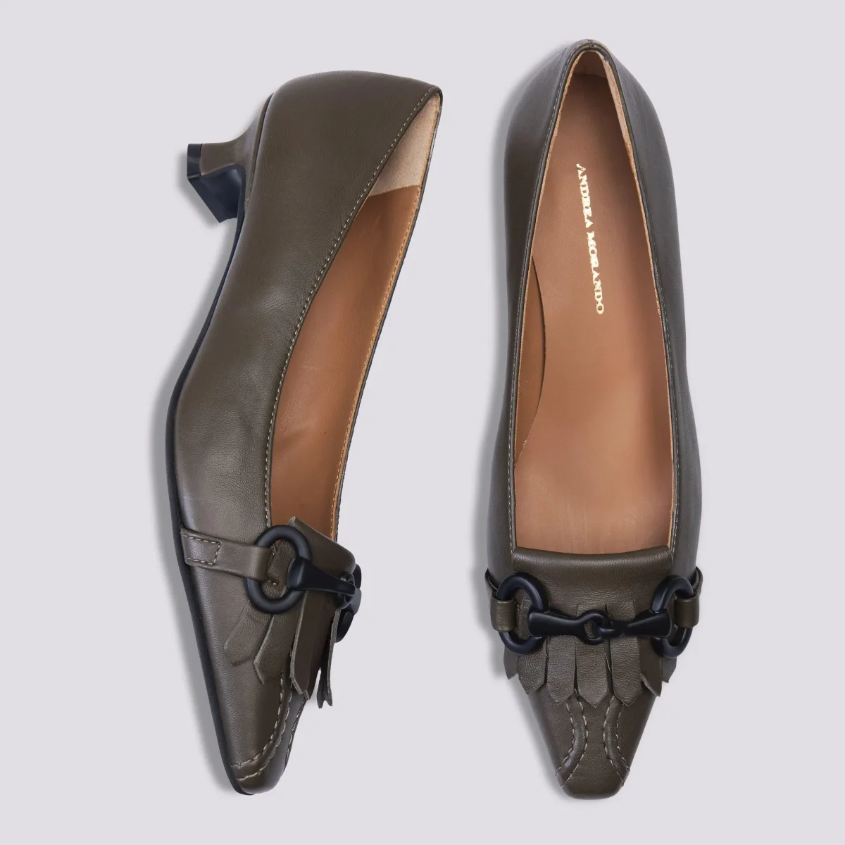 DECOLLETE IN NAPPA CON FRANGE - immagine 4