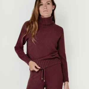 DOLCEVITA IN MAGLIA BORDEAUX