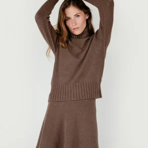 DOLCEVITA IN MAGLIA MARRONE