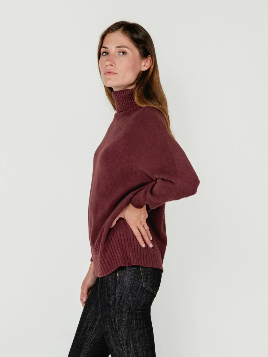 DOLCEVITA OVERSIZE BORDEAUX - immagine 3