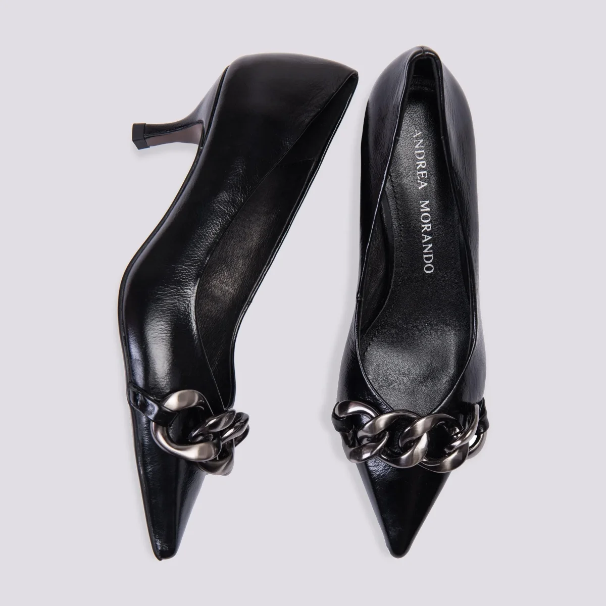 D+COLLET+ IN PELLE CON MAXI CATENA - immagine 4