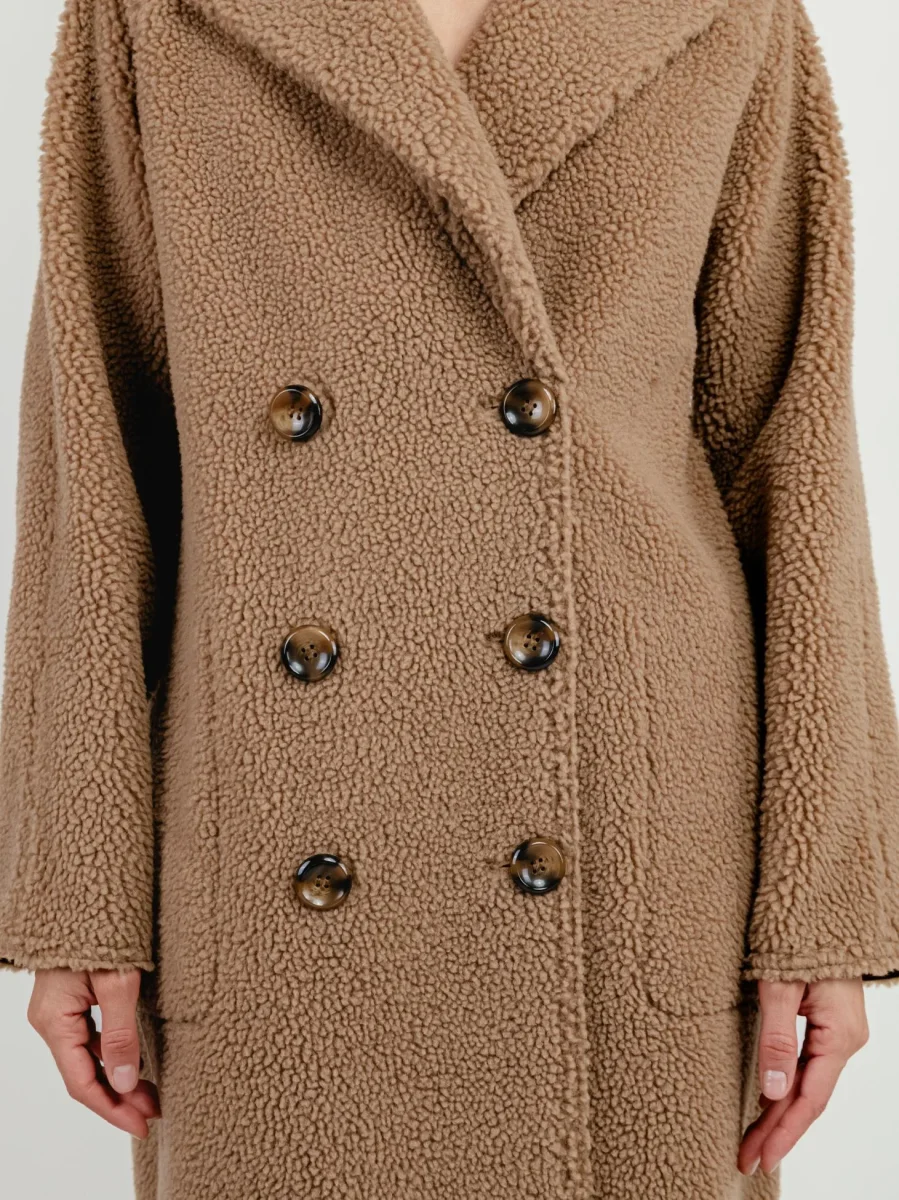 ECOMONTONE LUNGO REVERSIBILE CAMMELLO - immagine 9