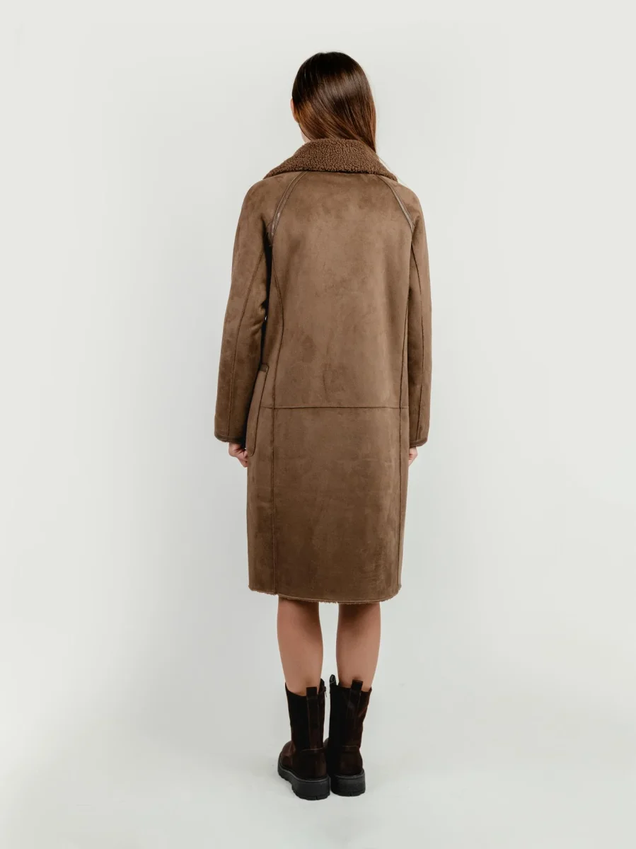 ECOMONTONE LUNGO REVERSIBILE CIOCCOLATO - immagine 4