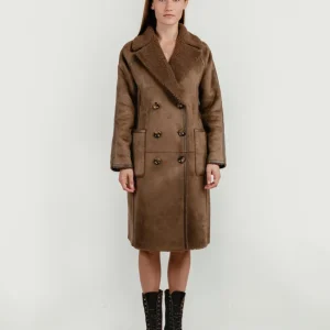 ECOMONTONE LUNGO REVERSIBILE CIOCCOLATO