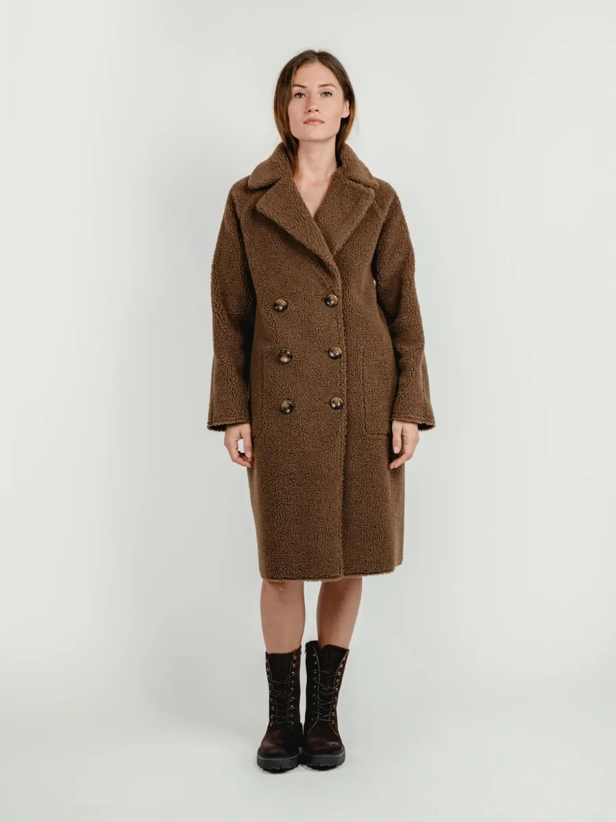 ECOMONTONE LUNGO REVERSIBILE CIOCCOLATO - immagine 6