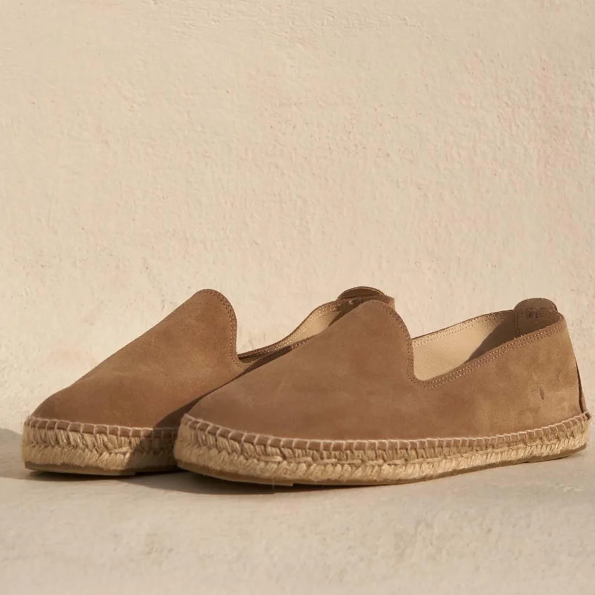 Espadrillas Hampton in camoscio beige - immagine 3