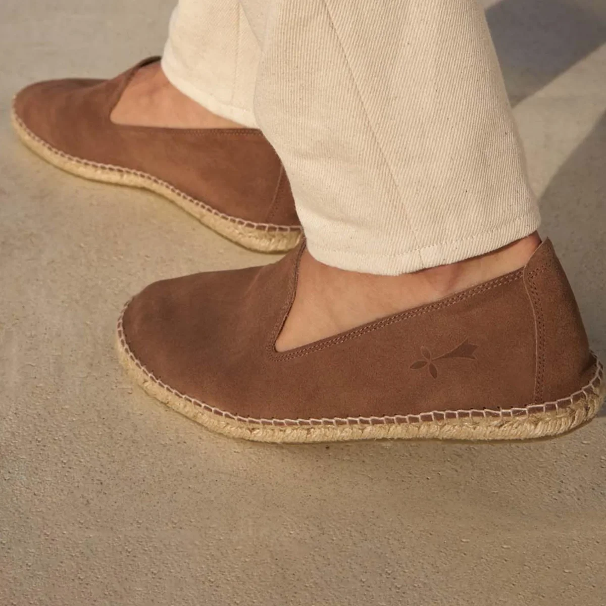 Espadrillas Hampton in camoscio cognac - immagine 3