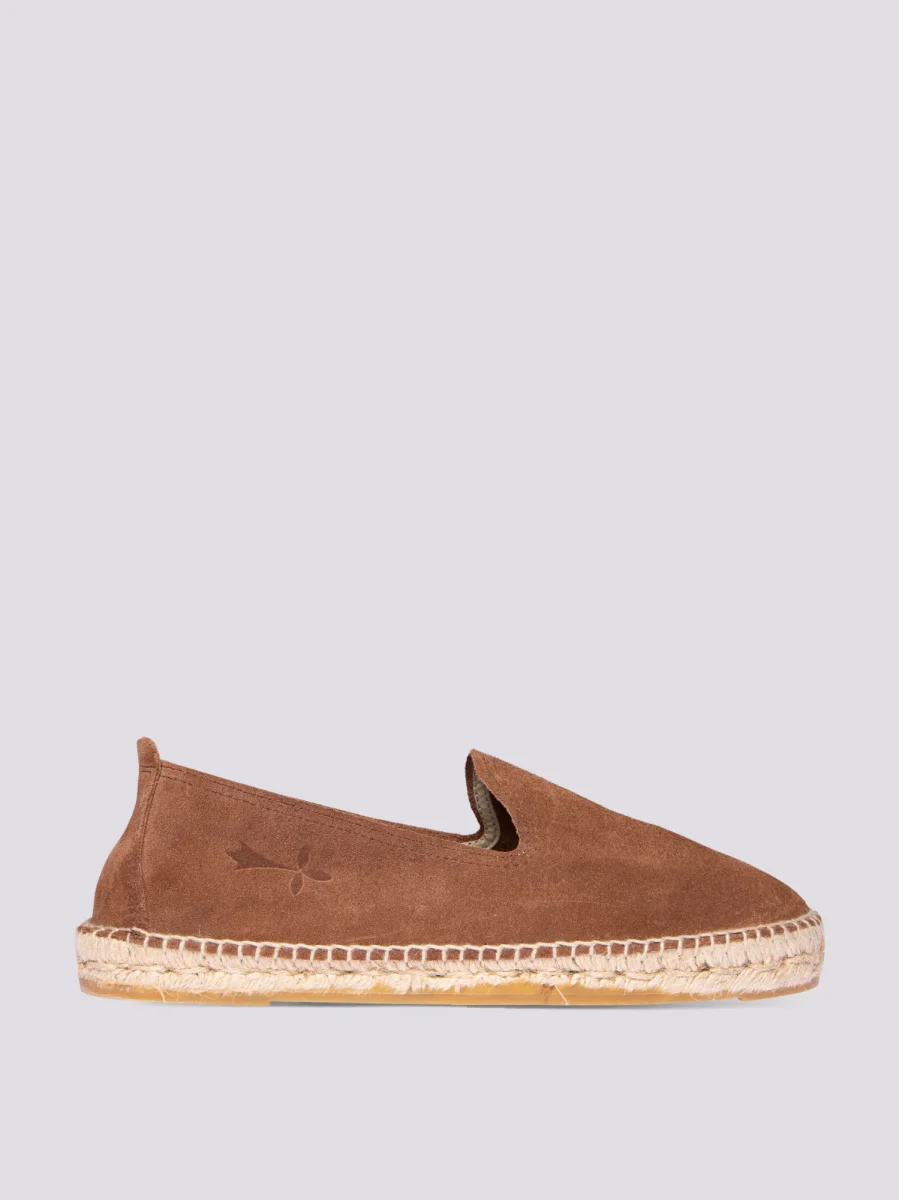 Espadrillas Hampton in camoscio cognac