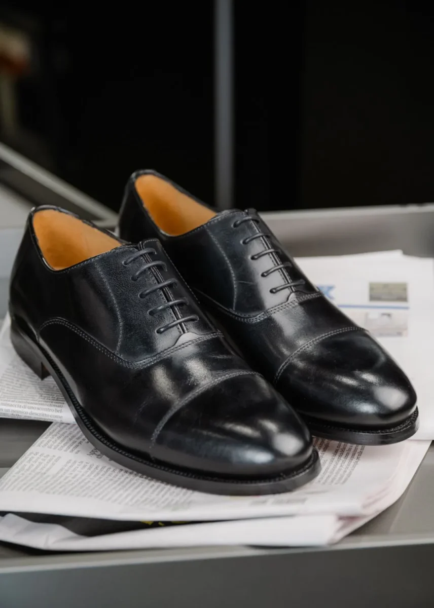 FRANCESINA IN PELLE NERA - immagine 7