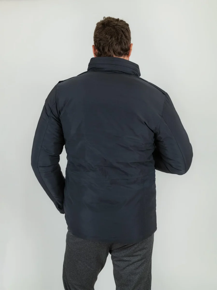 Field jacket blu imbottita - immagine 4