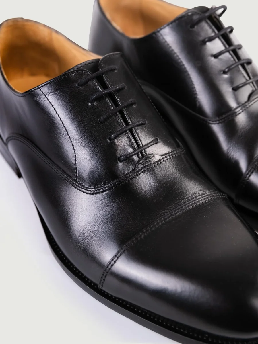 Francesina in pelle nera - immagine 6