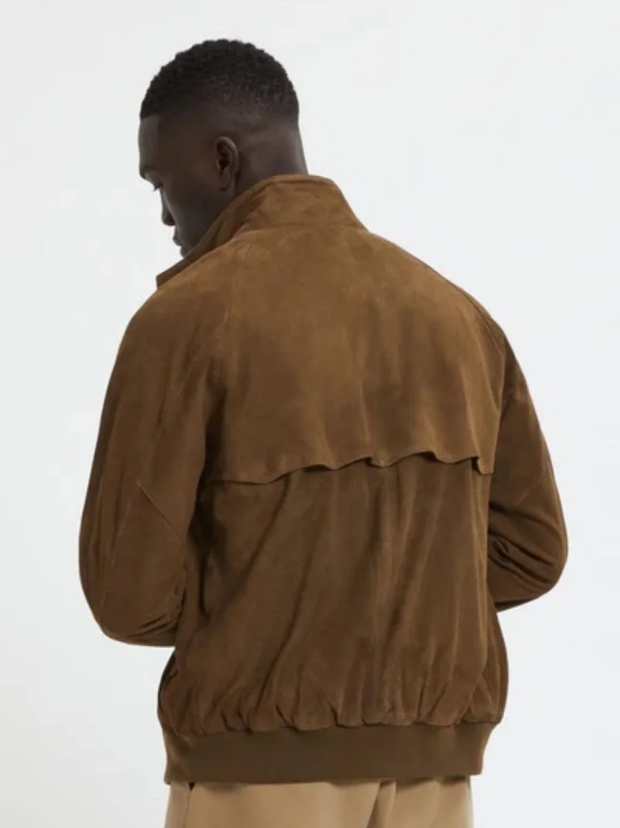 G9 IN PELLE SCAMOSCIATA DARK OLIVE - immagine 4