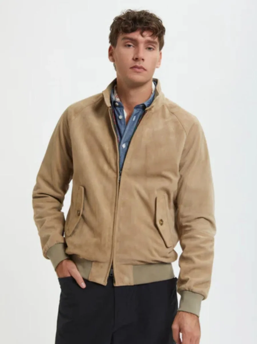 G9 in Pelle Scamosciata Storm Gray - immagine 3