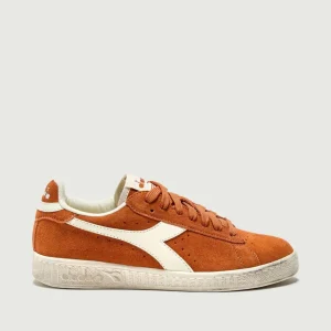 GAME L LOW SUEDE WAXED ARANCIO CORALLO