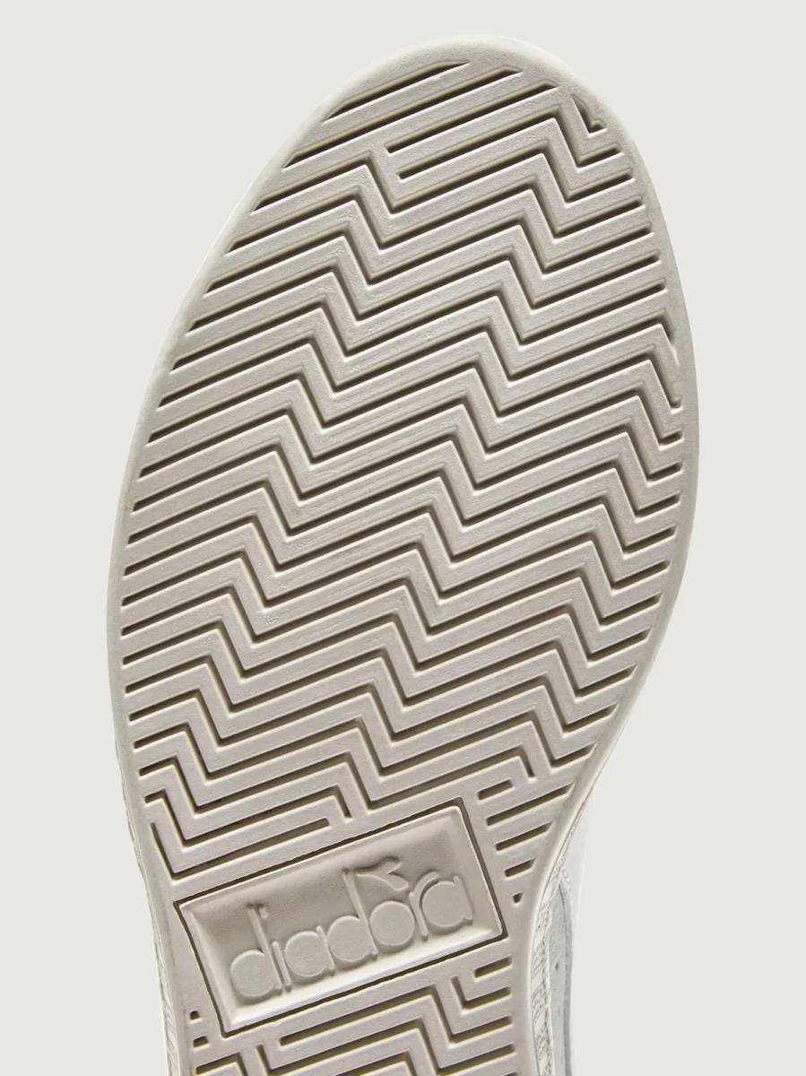 GAME L LOW SUEDE WAXED BIANCO BLU INFINITO - immagine 7