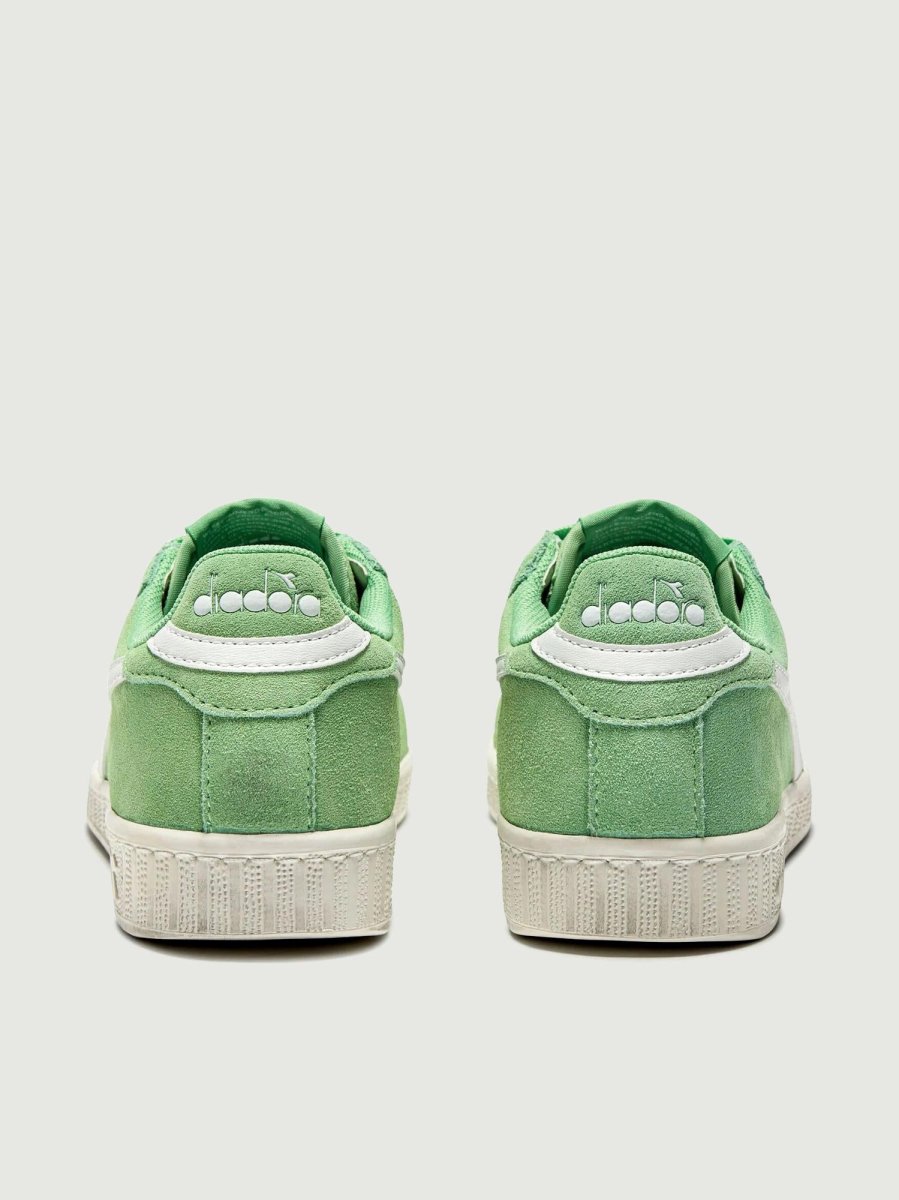 GAME L LOW SUEDE WAXED verde pistacchio - immagine 4