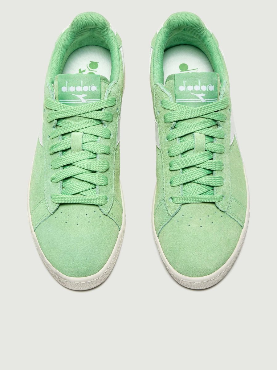 GAME L LOW SUEDE WAXED verde pistacchio - immagine 7