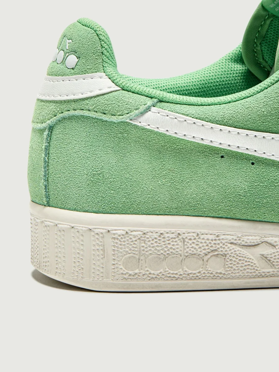 GAME L LOW SUEDE WAXED verde pistacchio - immagine 6