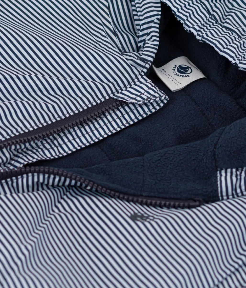 GIACCA ANTIVENTO CALDA IN POLIESTERE RICICLATO BAMBINO UNISEX - immagine 3